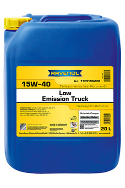 RAVENOL Low Emission Truck 15W-40