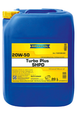 RAVENOL Turbo Plus SHPD 20W-50