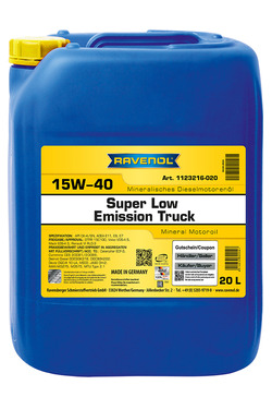 RAVENOL Super Low Emission Truck 15W-40