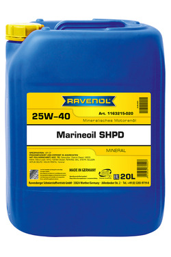 RAVENOL MARINEOIL SHPD 25W-40 mineral