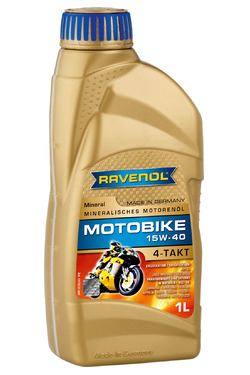 RAVENOL Motobike 4-T Mineral 15W-40
