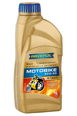 RAVENOL Motobike 4-T Mineral 20W-50